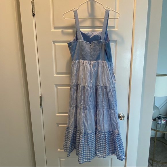 English Factory Tiered Midi Dress - Picture 3 of 7